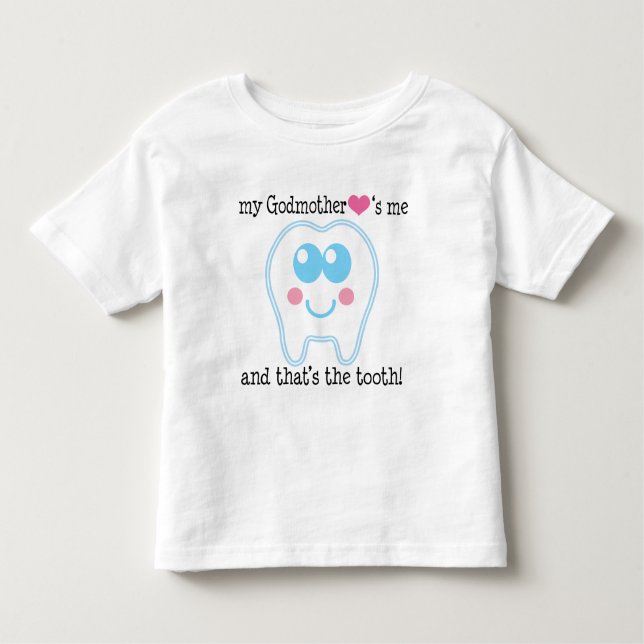 T-shirt Pour Les Tous Petits Cadeau de marraine (Devant)