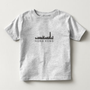 T-shirt Pour Les Tous Petits Cadeau HK Skyline Hong Kong