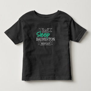 T-shirt Pour Les Tous Petits Cadeaux de Badminton