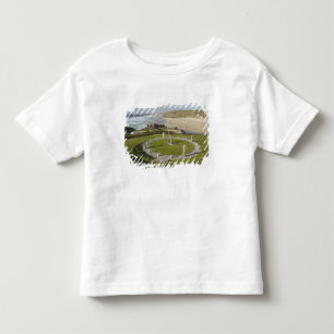 T-shirt Pour Les Tous Petits Cadran solaire et Perran Beach, Perranporth, Corno