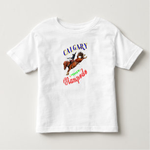 T-shirt Pour Les Tous Petits Calgary Yeehaw Stampede