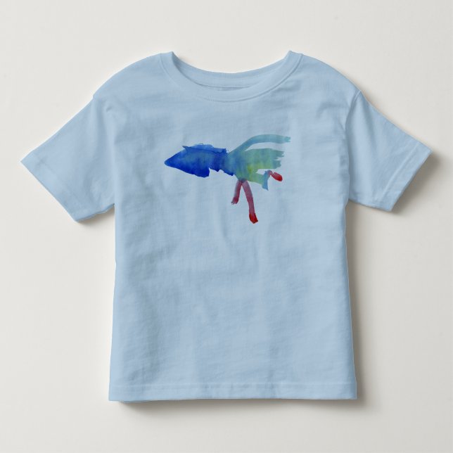T-shirt Pour Les Tous Petits Calmar d'enfant [3YO] (Devant)