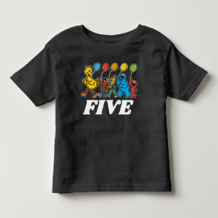 T-shirt Pour Les Tous Petits Camarades de Sesame Street   Ballons pour 5ème Ann
