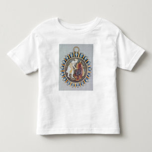 T-shirt Pour Les Tous Petits Camée dépeignant le lion de massacre de Shah Jah