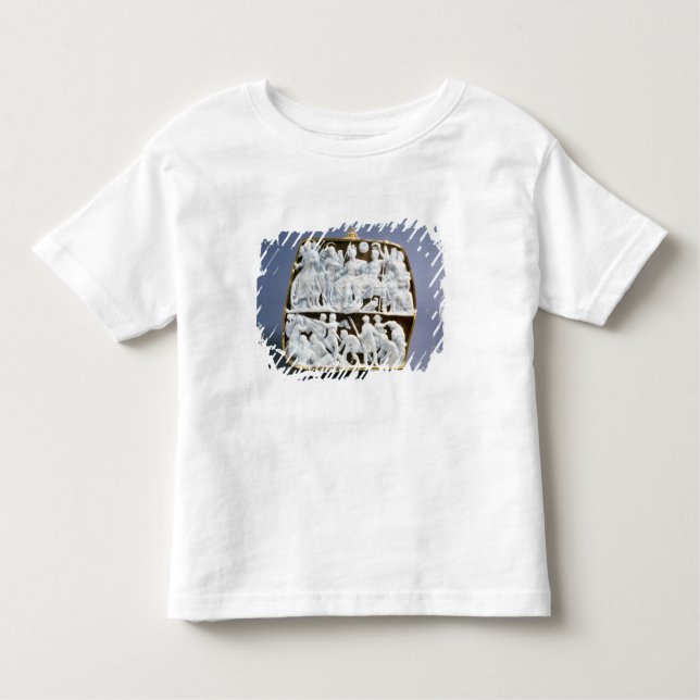 T-shirt Pour Les Tous Petits Camée romaine d'onyx, ANNONCE du 1er siècle (Devant)