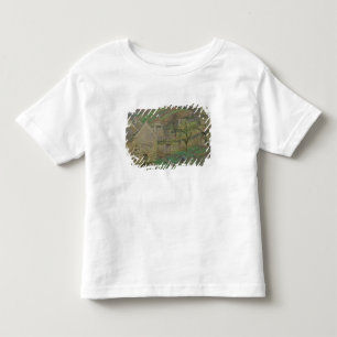 T-shirt Pour Les Tous Petits Camille Pissarro Hillside de l'ermitage, Pont