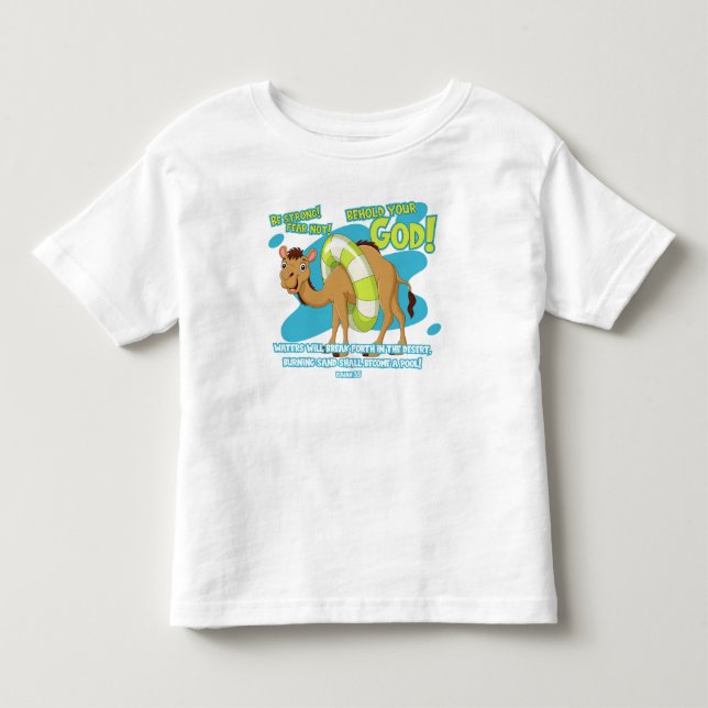 T-shirt Pour Les Tous Petits Camion de piscine (Devant)