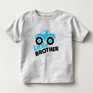 T-shirt Pour Les Tous Petits Camion Little Brother Monster