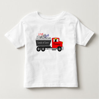 T-shirt Pour Les Tous Petits Camion "Love"