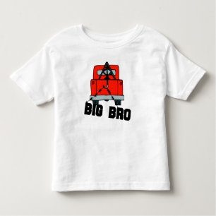 T-shirt Pour Les Tous Petits Camion Red Tow Big Bro