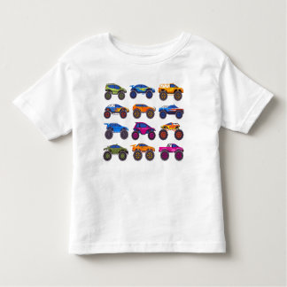 T-shirt Pour Les Tous Petits Camions monstres de sport extrême