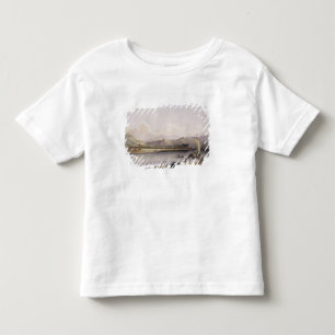 T-shirt Pour Les Tous Petits Camp de Gros Ventres des prairies sur l'haut