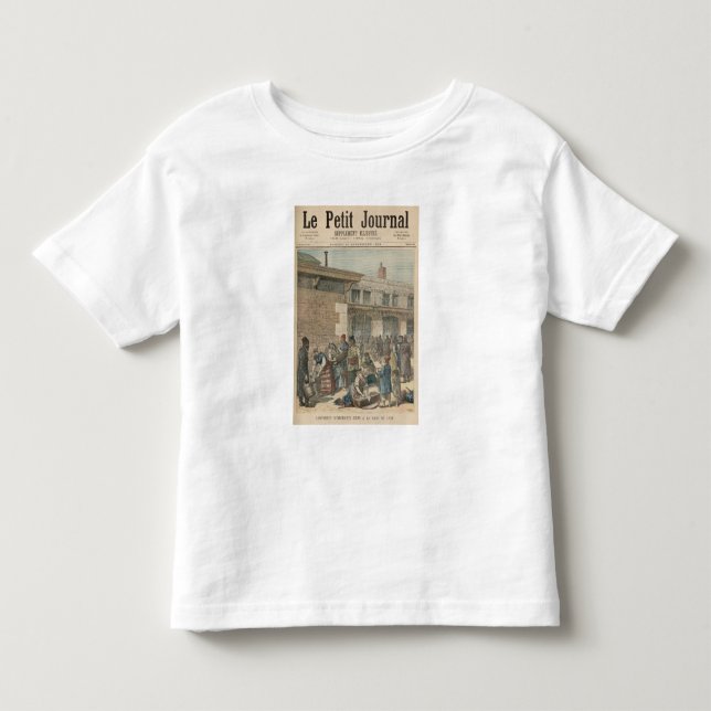 T-shirt Pour Les Tous Petits Camp de réfugié juif (Devant)