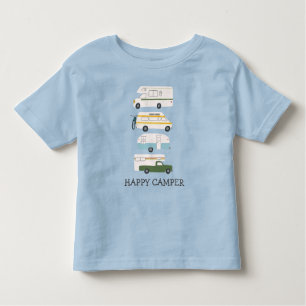 T-shirt Pour Les Tous Petits CAMPER HEUREUX Campervan vanlife RV Trailer PERSON