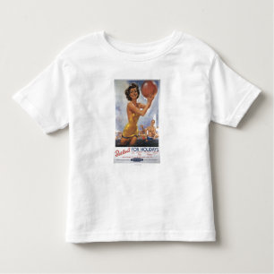 T-shirt Pour Les Tous Petits Camps d'Ava Gardner Butlin identique