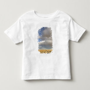 T-shirt Pour Les Tous Petits Canada, Alberta, Stand Off : Paysage avec