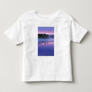 T-shirt Pour Les Tous Petits Canada, Ontario, Parc Algonquin, Canotier sur