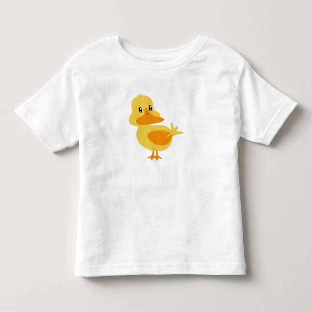 T-shirt Pour Les Tous Petits Canard (Devant)