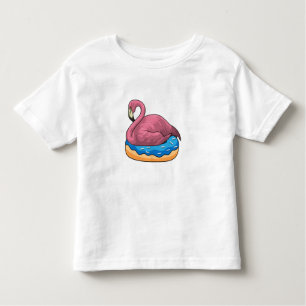 T-shirt Pour Les Tous Petits Canard avec Donut
