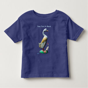 T-shirt Pour Les Tous Petits Canards patinés en bois