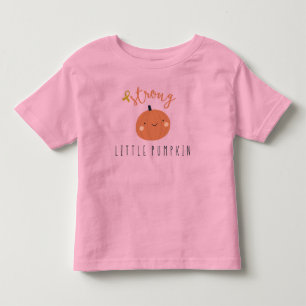 T-shirt Pour Les Tous Petits cancer de l'enfance citrouille