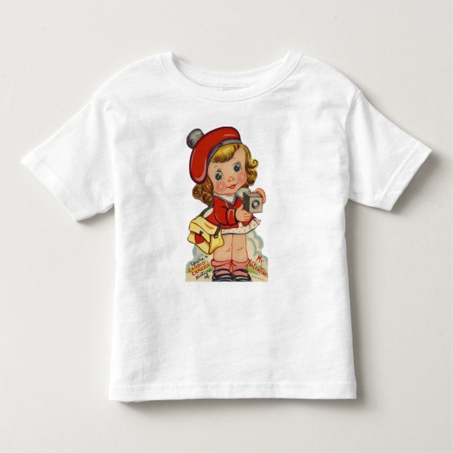 T-shirt Pour Les Tous Petits Candid Camera Valentine (Devant)