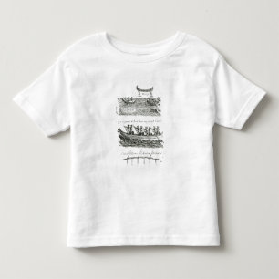 T-shirt Pour Les Tous Petits Canoë de l'Iroquois