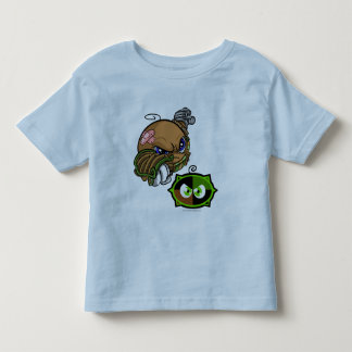 T-shirt Pour Les Tous Petits Capitaine 1 d'équipe de lac Kiko