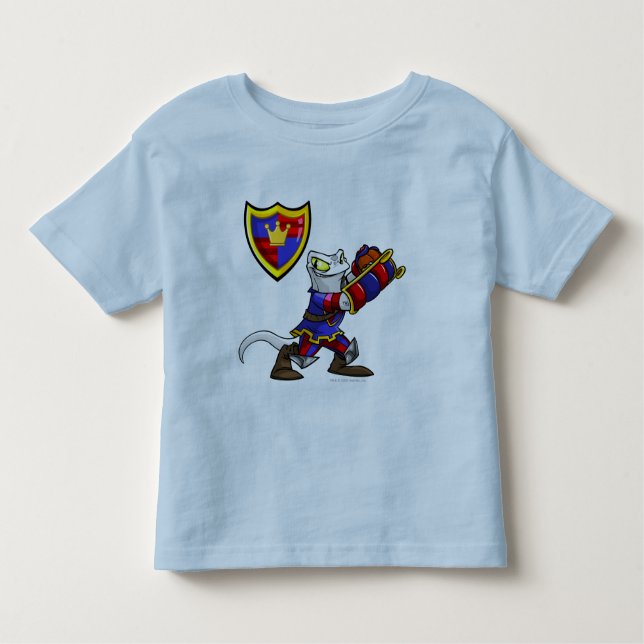 T-shirt Pour Les Tous Petits Capitaine 1 d'équipe de Meridell (Devant)