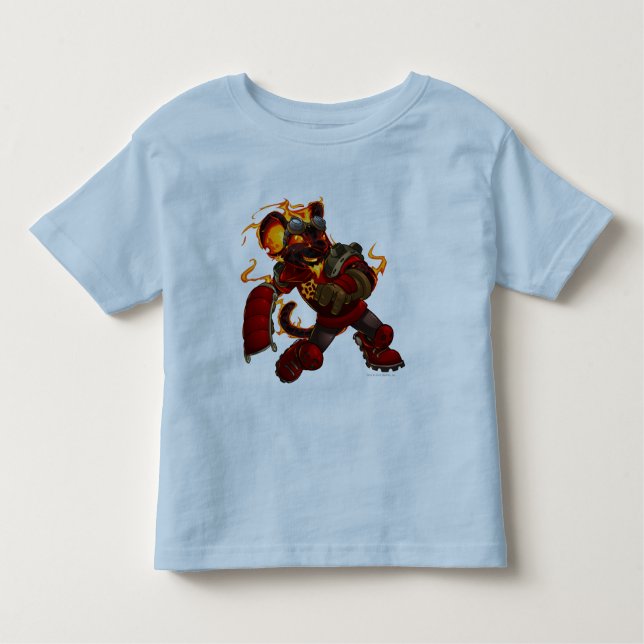 T-shirt Pour Les Tous Petits Capitaine 2 d'équipe de Moltara (Devant)