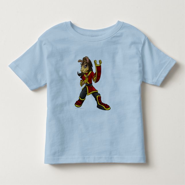 T-shirt Pour Les Tous Petits Capitaine 2 d'équipe de Shenkuu (Devant)