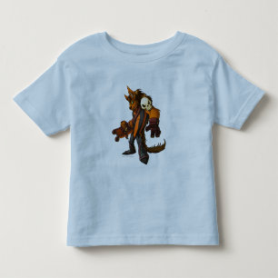 T-shirt Pour Les Tous Petits Capitaine hanté 2 d'équipe en bois