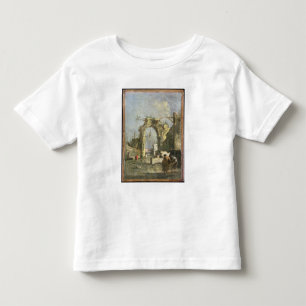 T-shirt Pour Les Tous Petits Capriccio - ruines, XVIIIème siècle