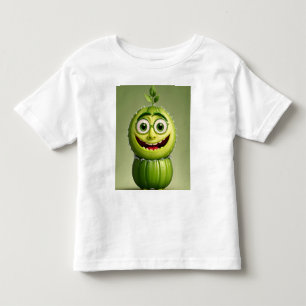 T-shirt Pour Les Tous Petits Caractère concombre drôle