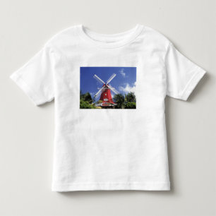 T-shirt Pour Les Tous Petits Caraïbes, Aruba. Vieux Moulin, converti en 'Moulin