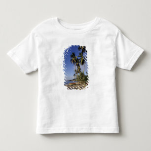 T-shirt Pour Les Tous Petits CARAÏBES, Grenade, St. George, Bateaux sur palmier
