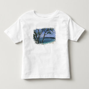 T-shirt Pour Les Tous Petits Caraïbes, île d'Anguilla, baie de Road Bay Harbour
