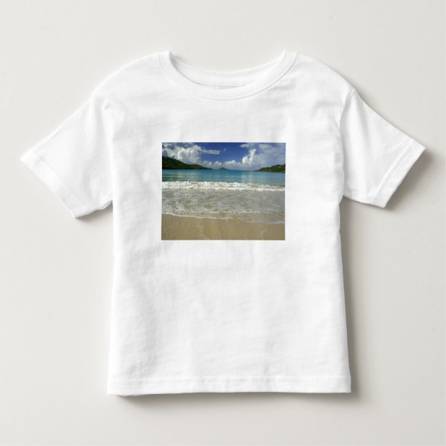 T-shirt Pour Les Tous Petits Caraïbes, îles Vierges américaines, Saint-Thomas,  (Devant)