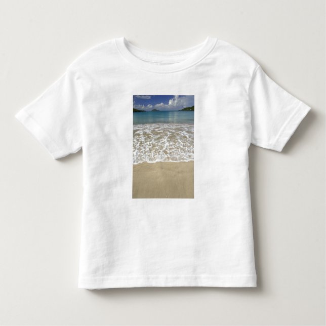 T-shirt Pour Les Tous Petits Caraïbes, îles Vierges américaines, Saint-Thomas,  (Devant)