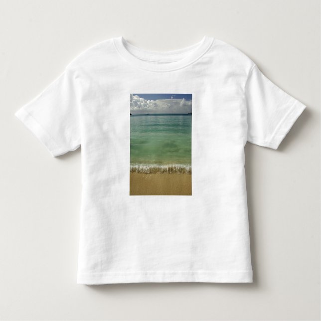 T-shirt Pour Les Tous Petits Caraïbes, îles Vierges américaines, Saint-Thomas,  (Devant)