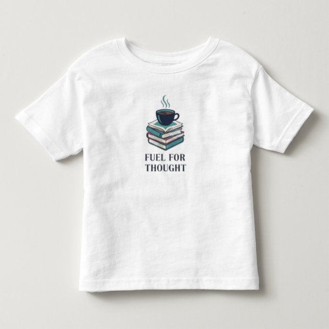 T-shirt Pour Les Tous Petits Carburant pour la pensée (Devant)