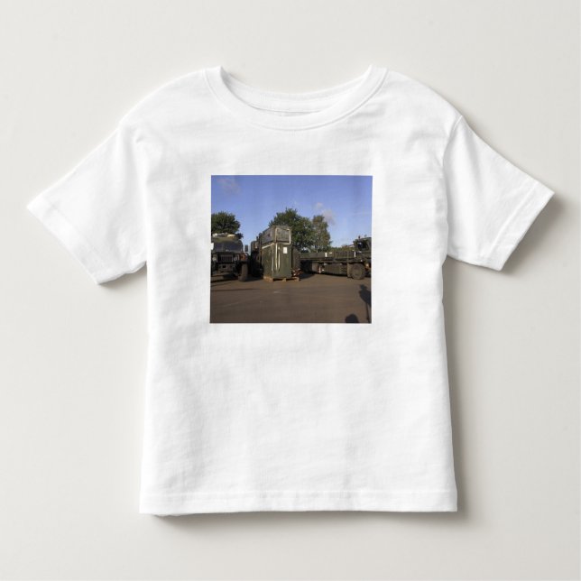 T-shirt Pour Les Tous Petits Cargaison en préparation (Devant)
