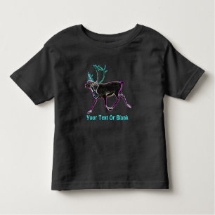 T-shirt Pour Les Tous Petits Caribou électrique