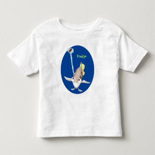 T-shirt Pour Les Tous Petits Caricature de Tir à l'arc