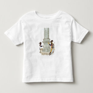 T-shirt Pour Les Tous Petits caricature des soldats chez le Colonne Vendome