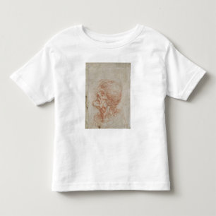 T-shirt Pour Les Tous Petits Caricature Head Study of an Old Man, c.1500-05