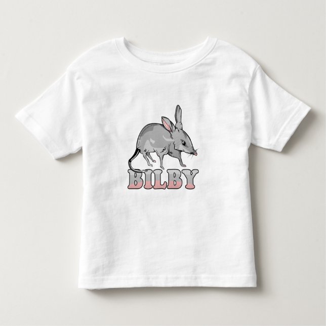 T-shirt Pour Les Tous Petits Caricature mignonne bibly (Devant)