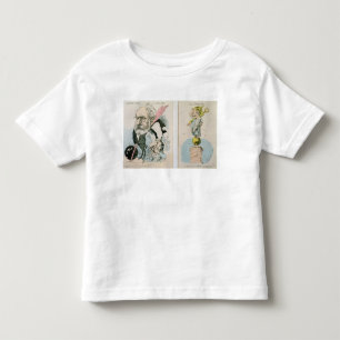 T-shirt Pour Les Tous Petits Caricatures de Victor Hugo et de napoléon III