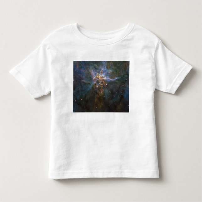 T-shirt Pour Les Tous Petits Carina Nebula Etoile Colliers (Devant)