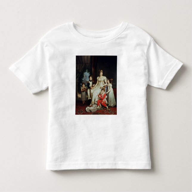 T-shirt Pour Les Tous Petits Caroline Bonaparte et ses enfants (Devant)